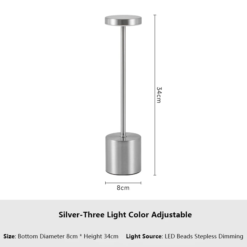 Classic Rechargeable Touch LED Desk Lamp