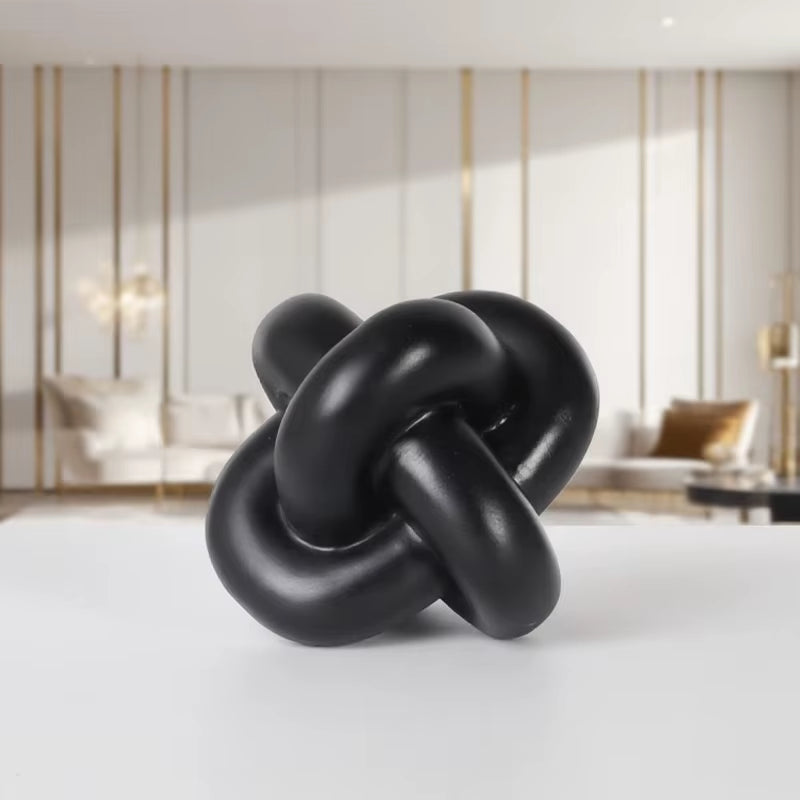 Geometric Ring Decorative Sculpture