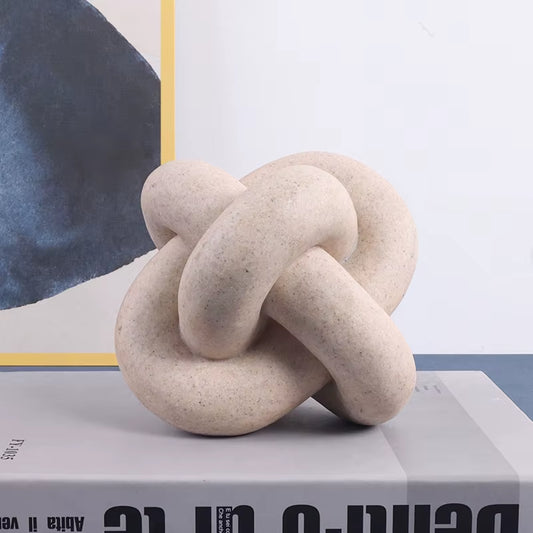 Geometric Ring Decorative Sculpture