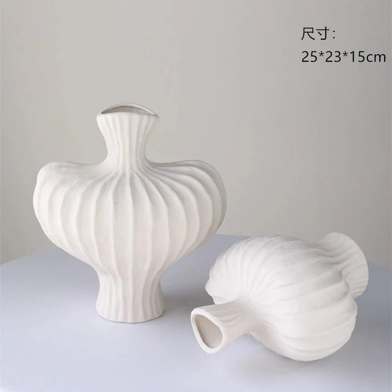 Dusk — Black Belly Ceramic Vase