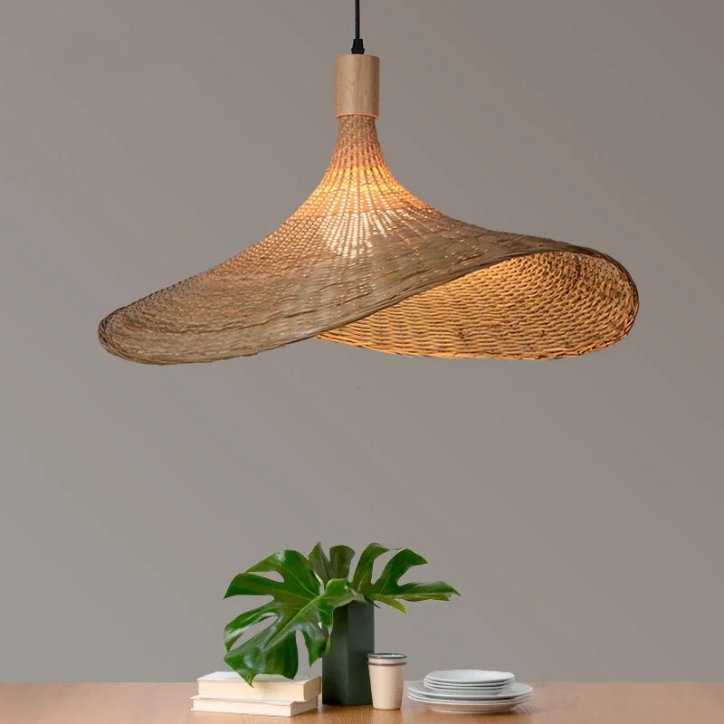 Lantern — Handwoven Bamboo Pendant Light