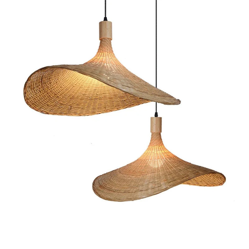 Lantern — Handwoven Bamboo Pendant Light