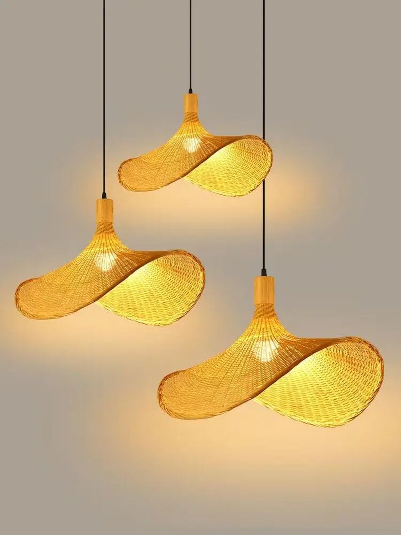 Lantern — Handwoven Bamboo Pendant Light