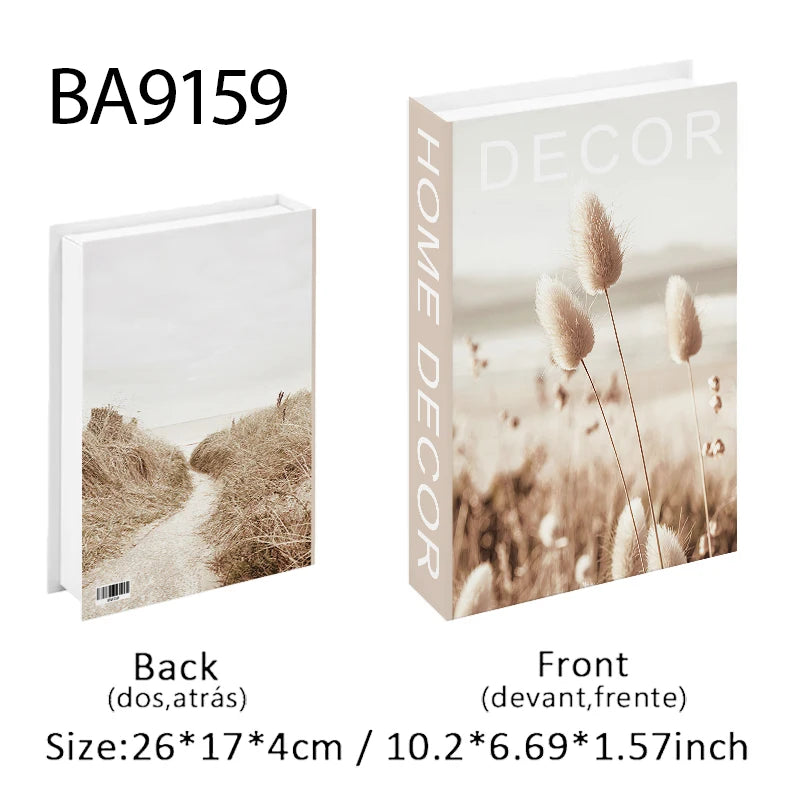 Designer Faux Book Storage Box – Luxury Coffee Table Decor with Hidden Storage