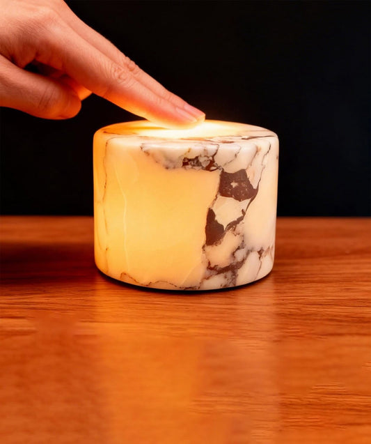 Marble — Natural marble touch lamp, cordless