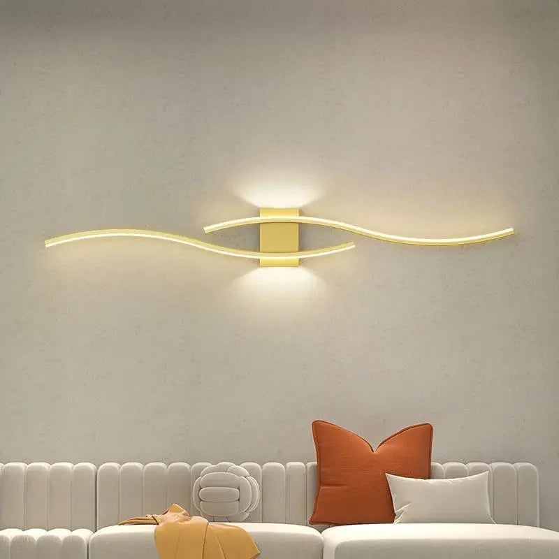 Linea — LED strip wall sconce, 60cm & 80cm
