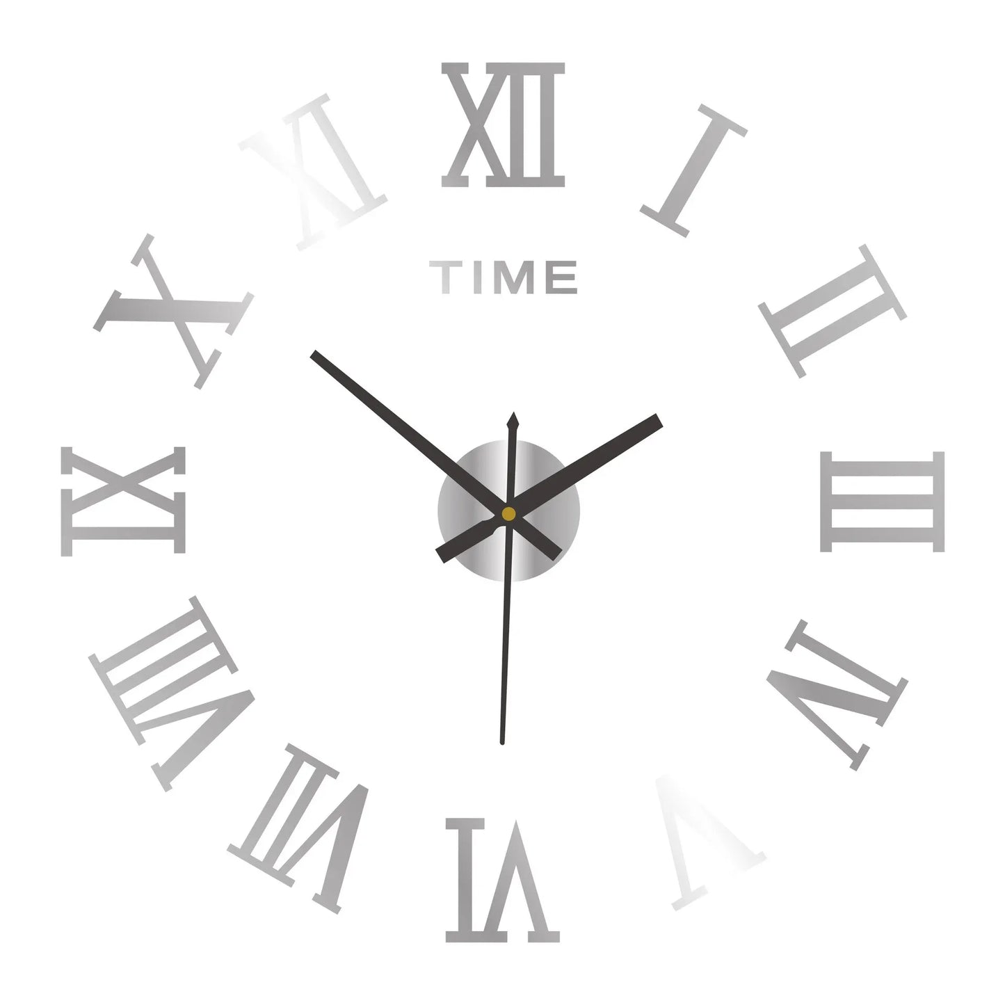 Lune & Leaf Aurelia 3D Roman Mirror Clock