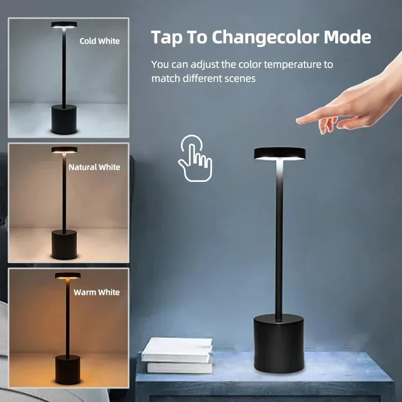 Classic Rechargeable Touch LED Desk Lamp
