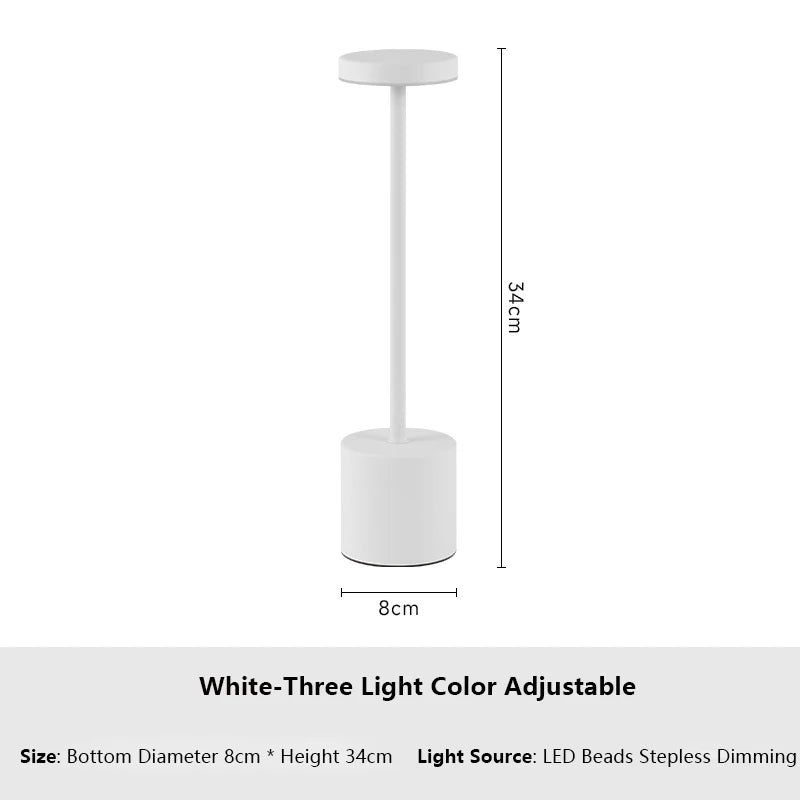 Classic Rechargeable Touch LED Desk Lamp