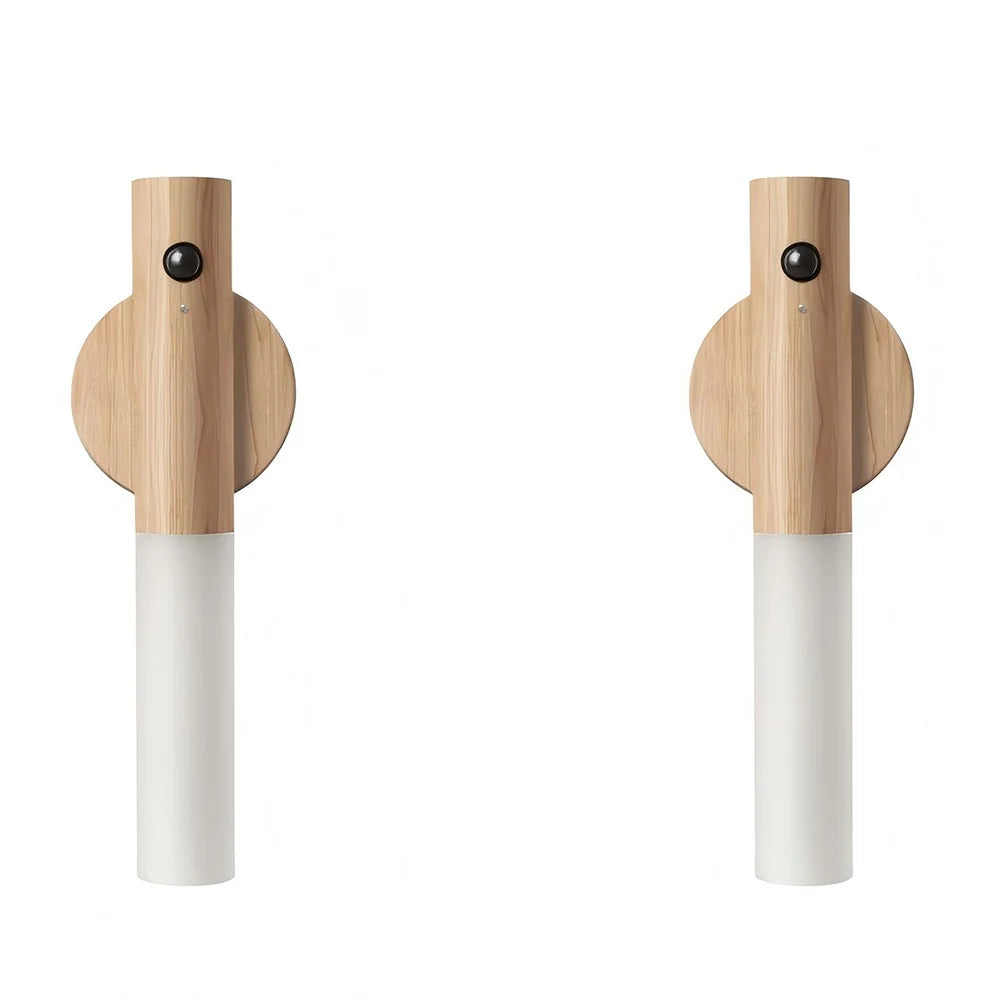 Intelligent Human Body Induction Night Light – LED Rechargeable Motion Sensor Wall Lamp for Corridor, Cabinet, Toilet & Home Lighting (1PC)