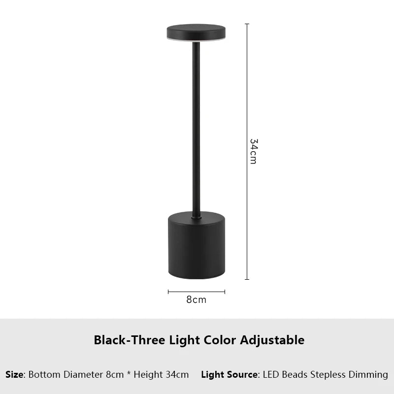 Classic Rechargeable Touch LED Desk Lamp