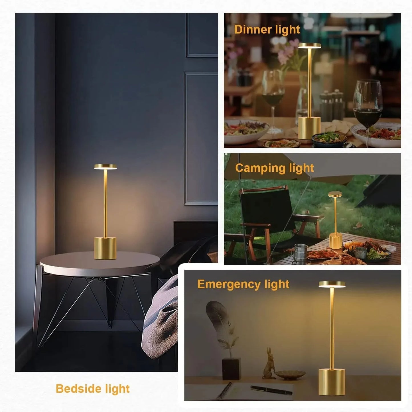 Classic Rechargeable Touch LED Desk Lamp