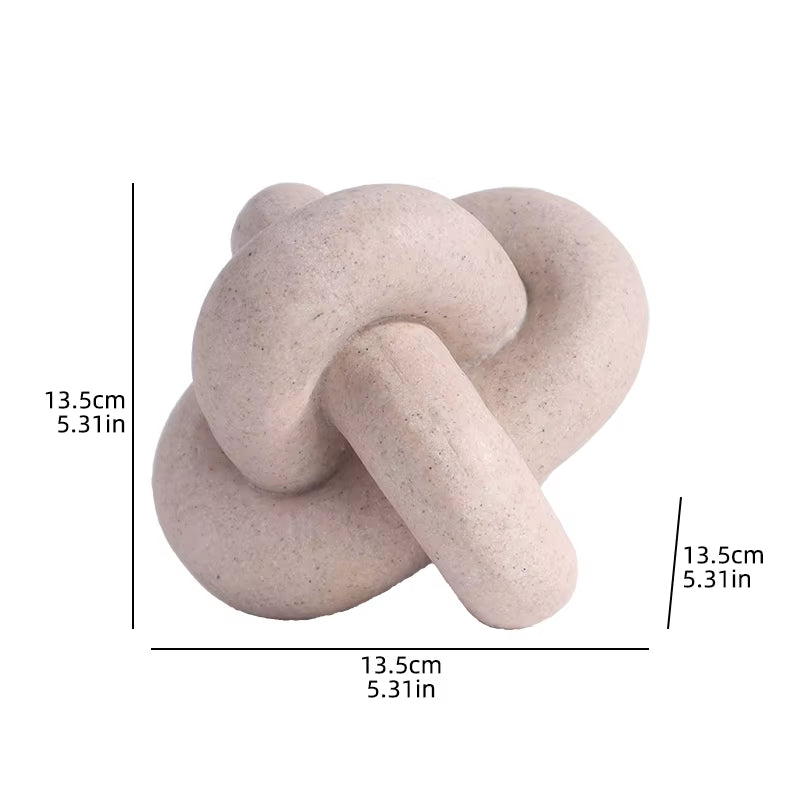 Geometric Ring Decorative Sculpture