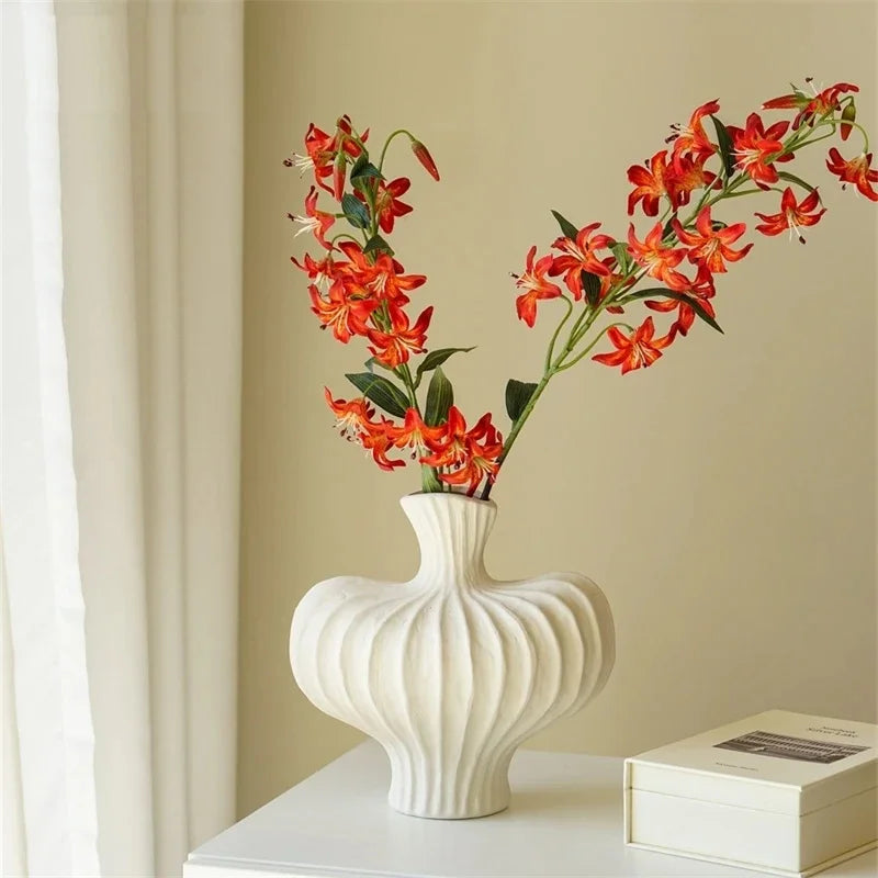 Dusk — Black Belly Ceramic Vase