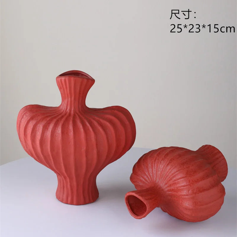 Dusk — Black Belly Ceramic Vase