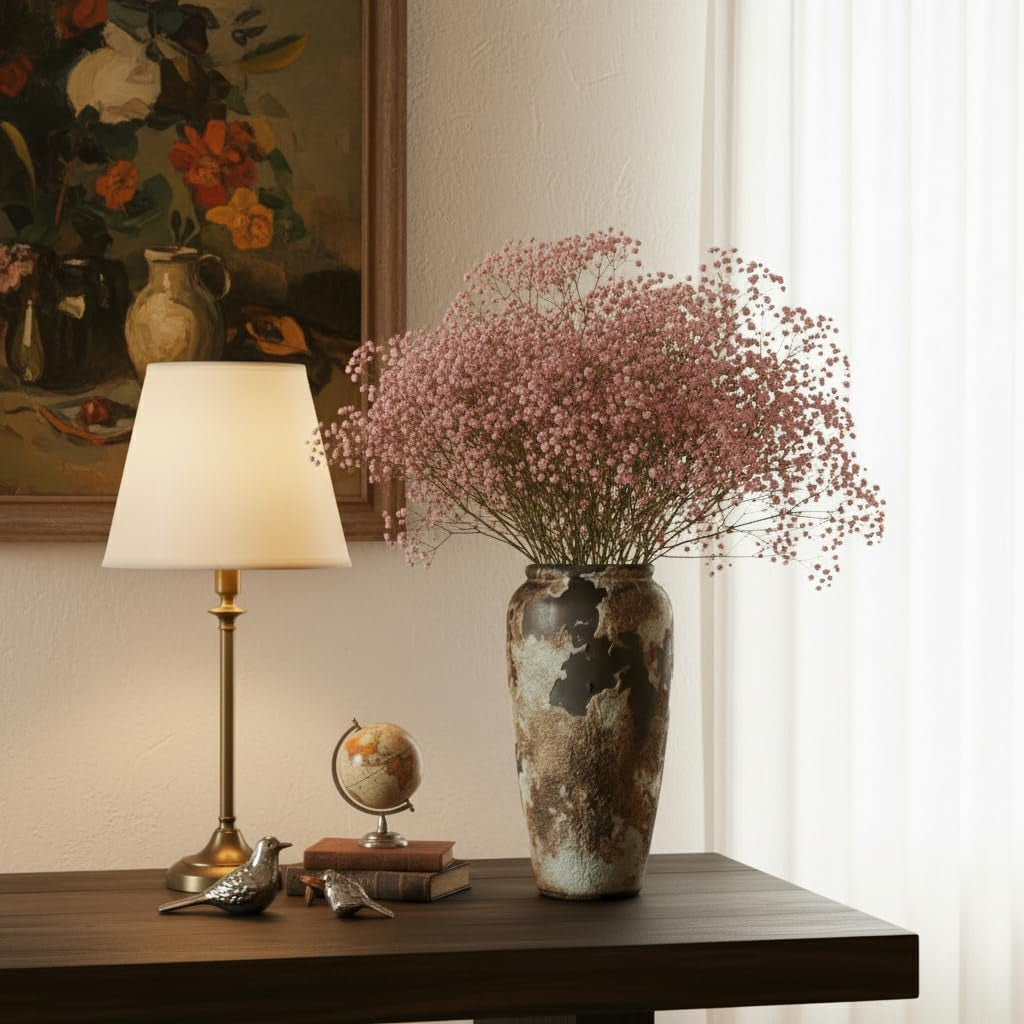 Terra — Tall Terracotta Farmhouse Vase, 11.4"